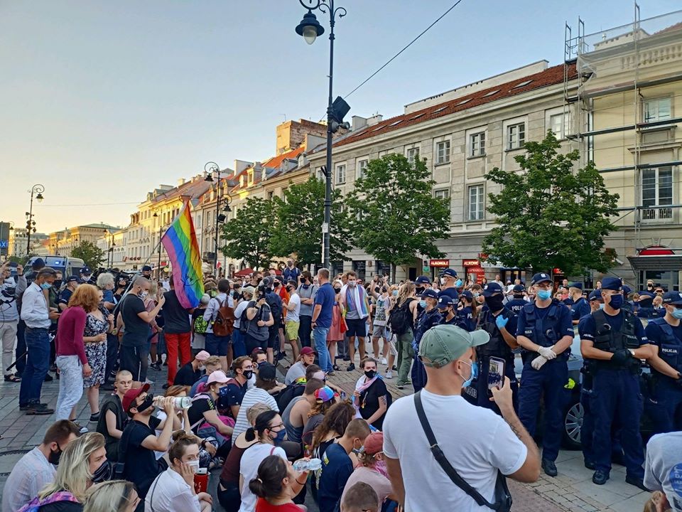 Protestujemy w sprawie zatrzymania Margot i ok. 50 osób, które mu się sprzeciwiały